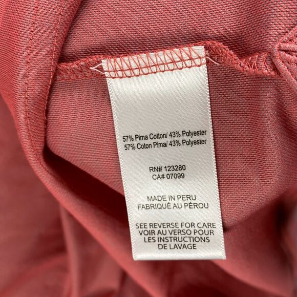 Travis Mathew Golf Polo Shirt Men's 2XL Red Streamsong Causal Athletic - Picture 9 of 11